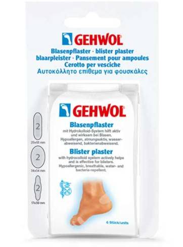 Gehwol Blister Assorted 2+2+2 6 Plasters 0